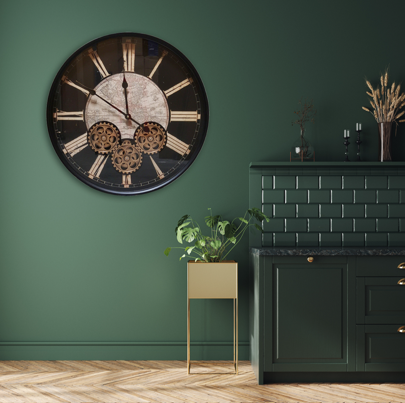 Gear Wall Clock