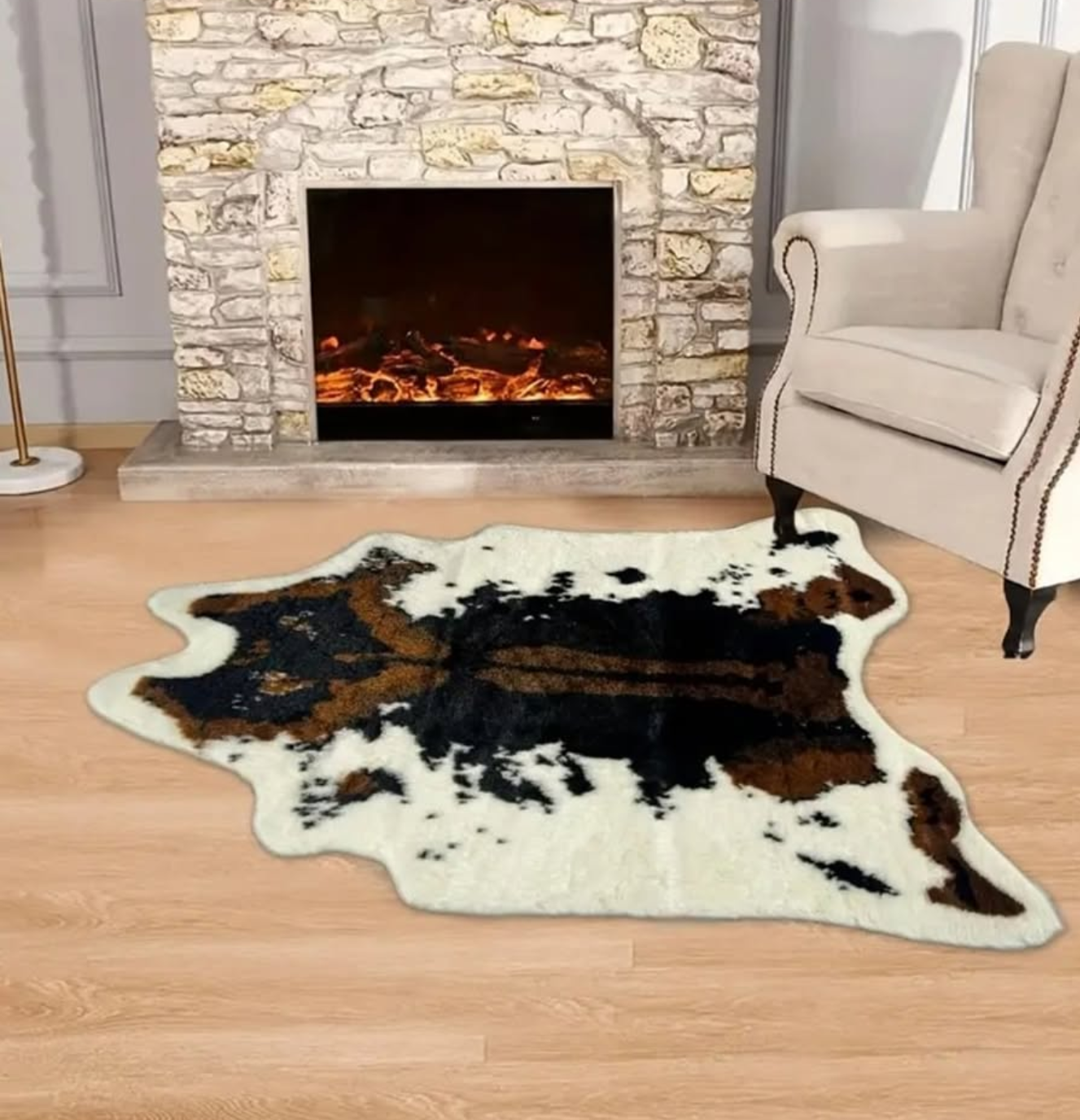 Furry Floor Rug