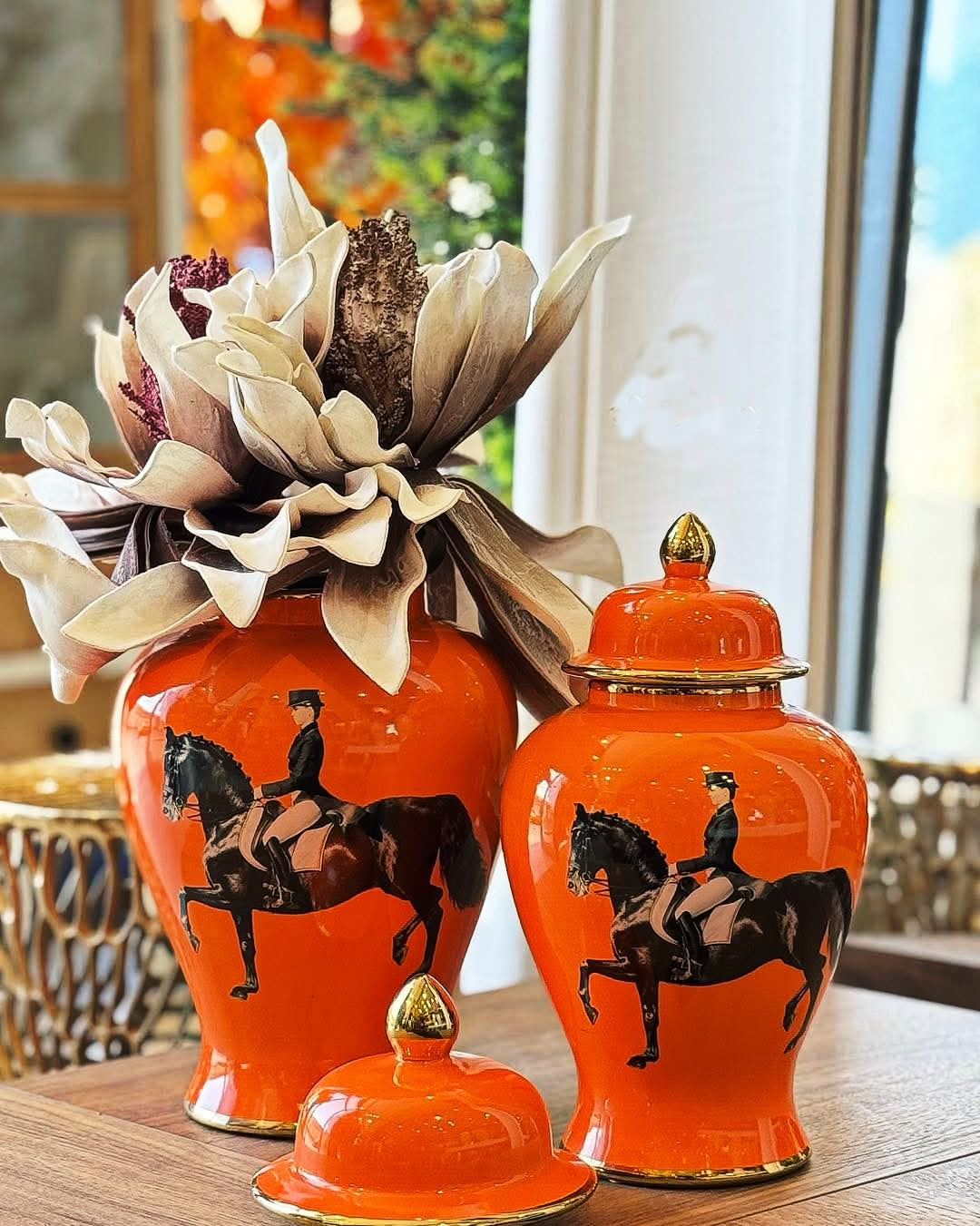 Hermes Ceramic Jar
