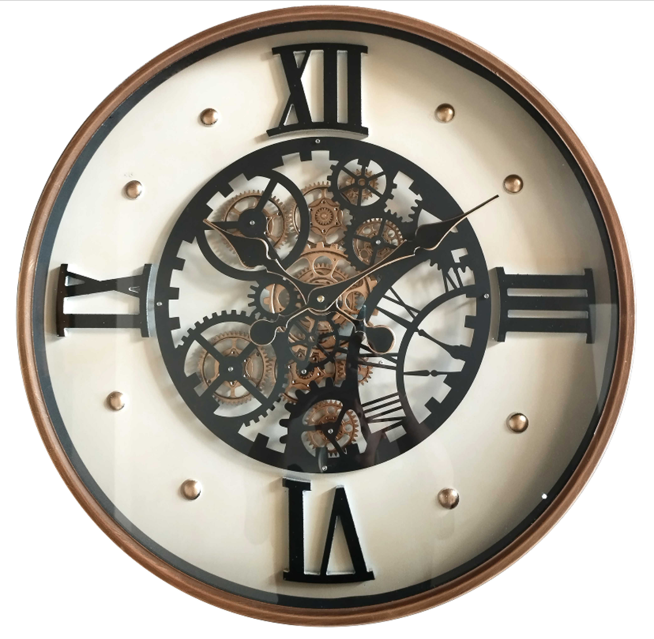 Wall Clock Moving Gear