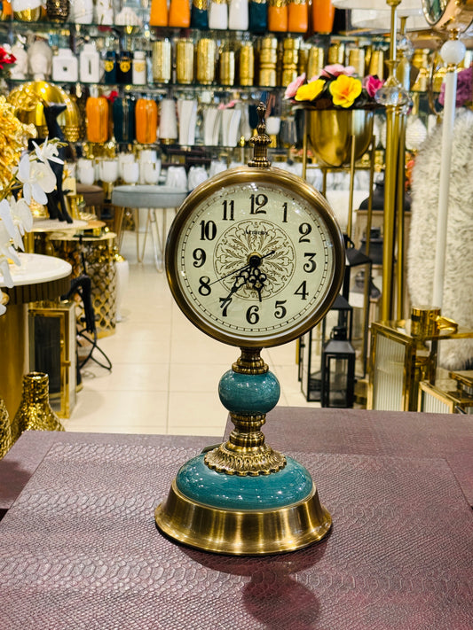 Brass Table Clock Armens