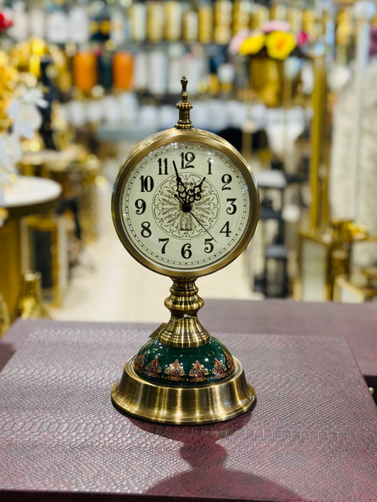 Brass Table Clock