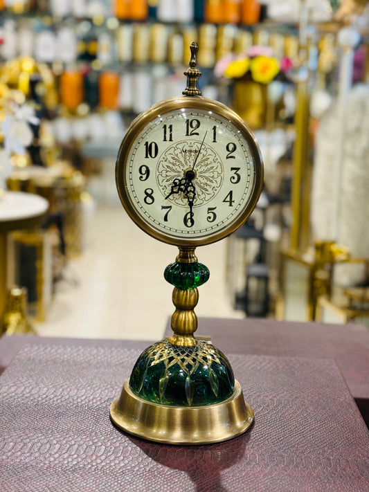 Brass Table Clock