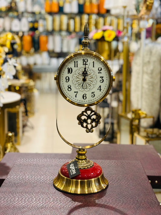 Brass Table Clock Armens