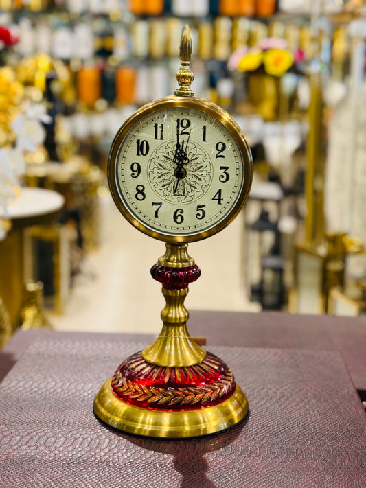 Brass Table Clock