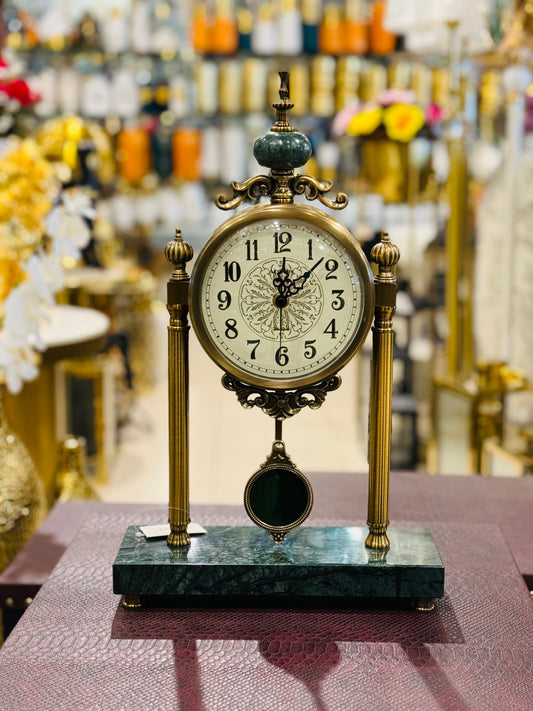 Table Clock Marble Base Armens