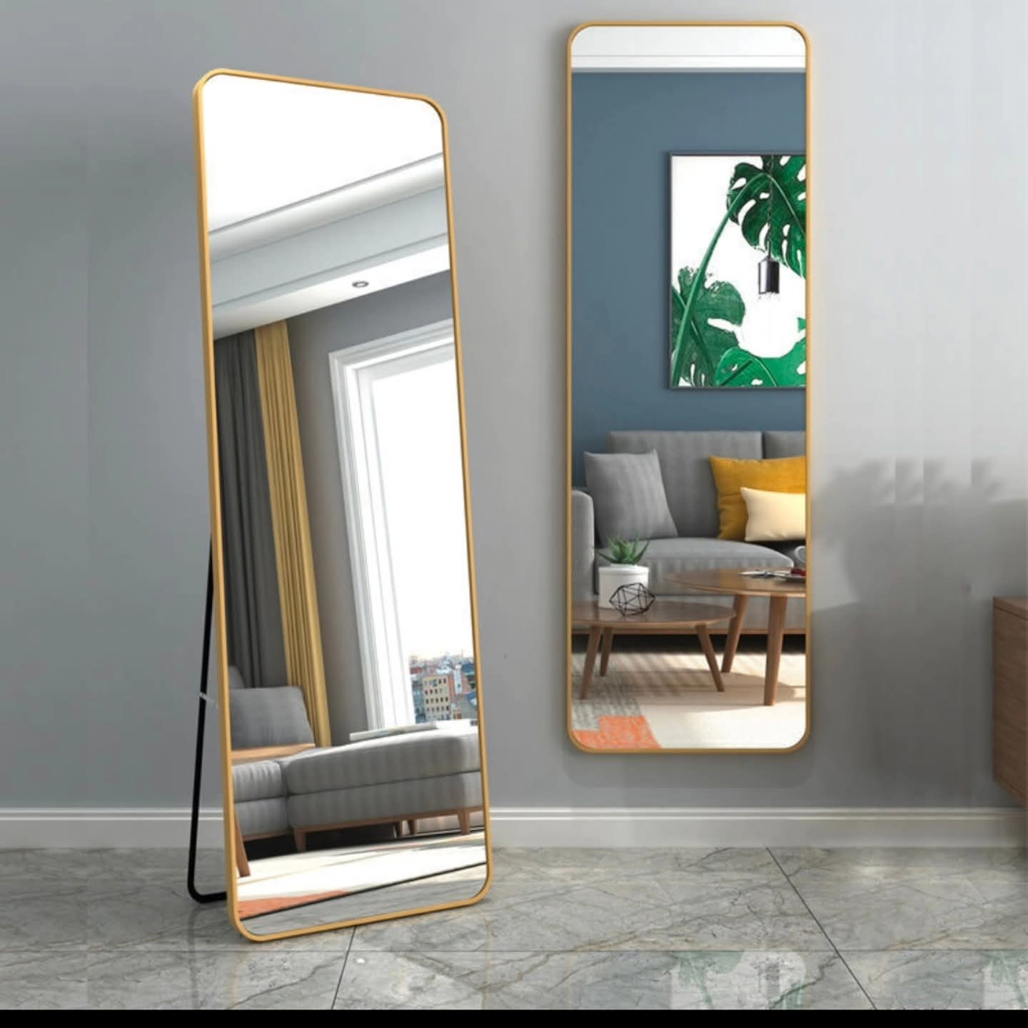 Imported Standing Mirror