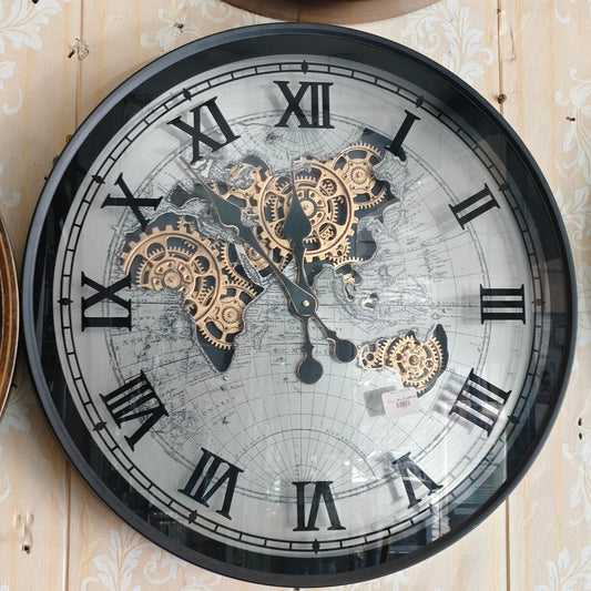 Wall Clock Moving Gear