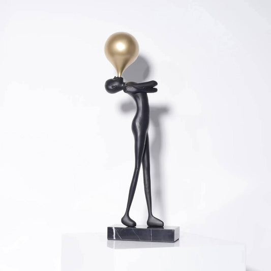 Brass Black Statue