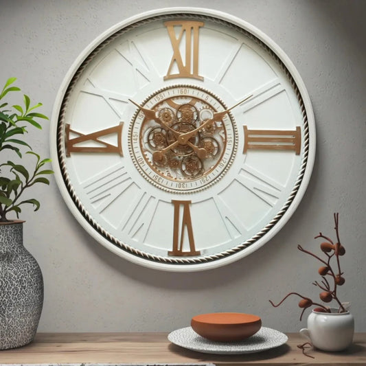 Wall Clock Moving Gear