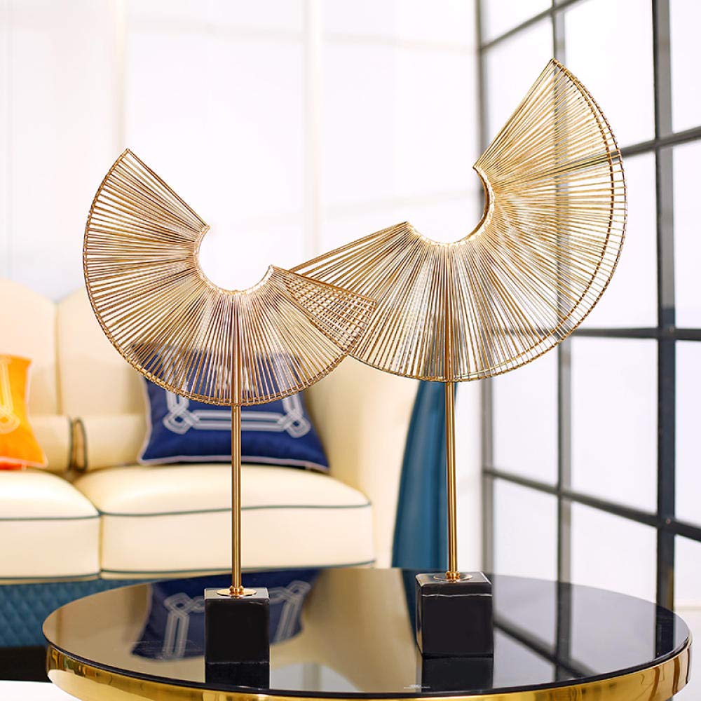 Table Decor Marble & Brass