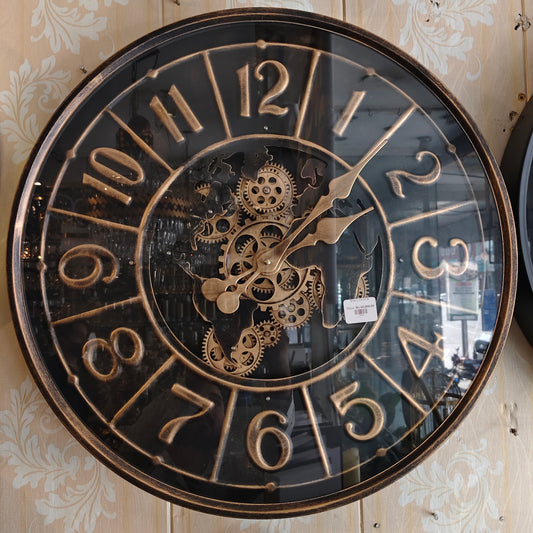 Wall Clock Moving Gear