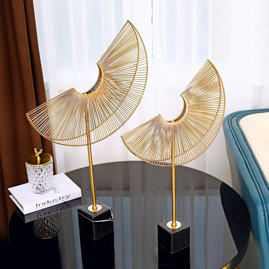 Table Decor Marble & Brass