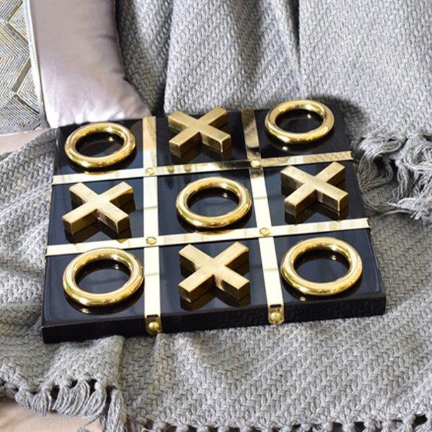 Tic Tac table decoration black